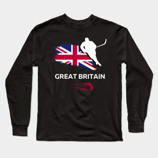 Great Britain Ice Hockey Long Sleeve T-Shirt